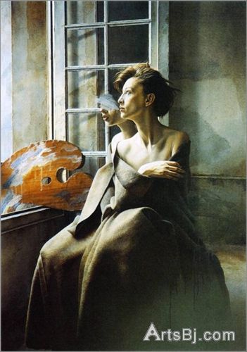 艾斯特凡·桑多菲油画作品欣赏