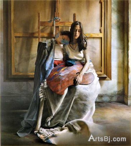 艾斯特凡·桑多菲油画作品欣赏