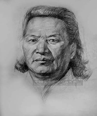 素描头像