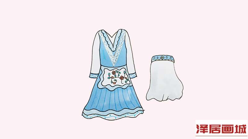 塔塔尔族服饰简笔画.jpg