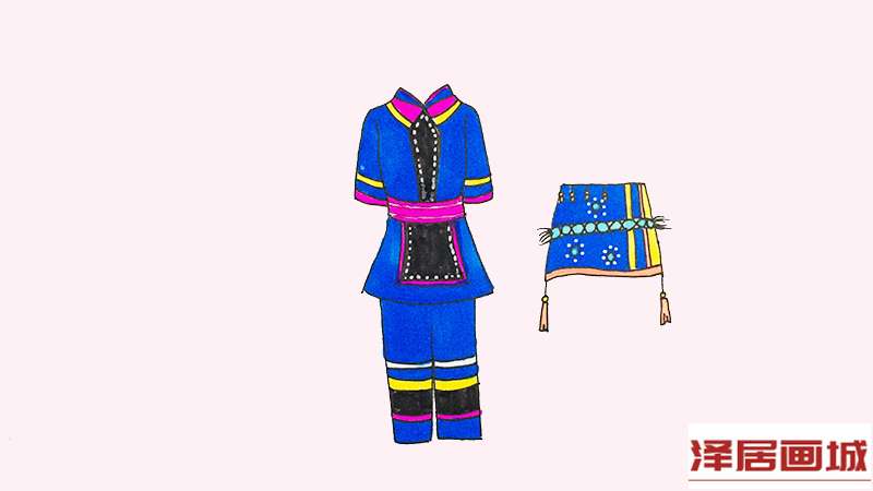 羌族服饰简笔画.jpg