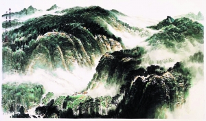 山水画创作