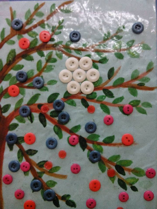 纽扣画