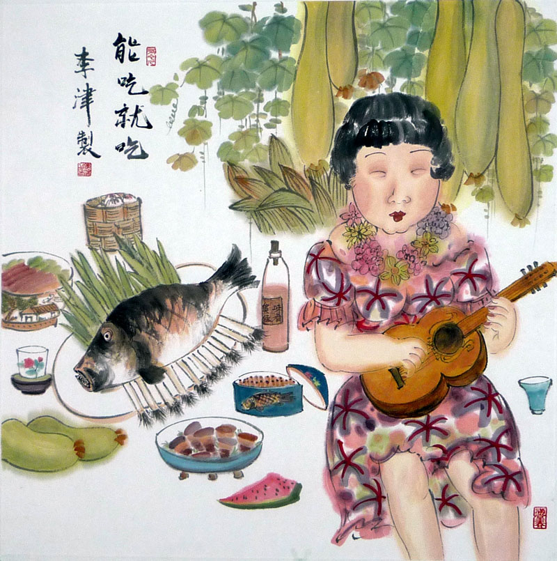 李津作品