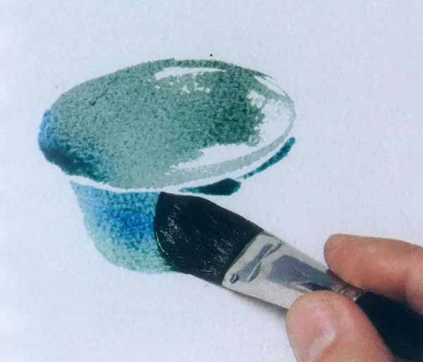 水彩画纯留白技法