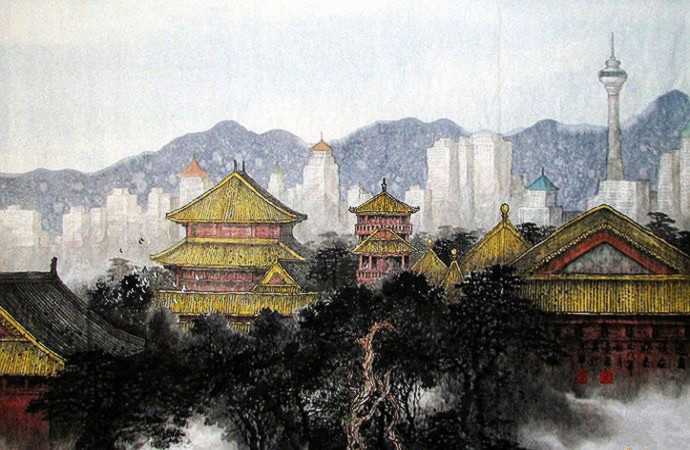 赵景岩中国画