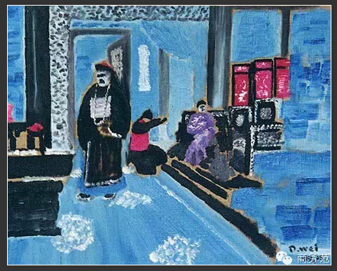 窦唯的画