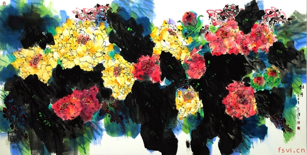 毛光辉中国画作品