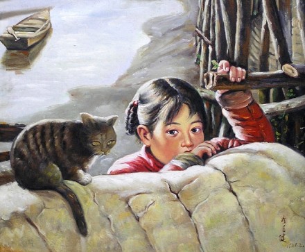 中国油画原创作品 乡愁系列欣赏