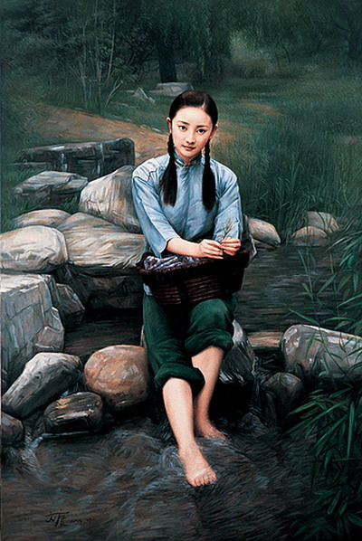 中国油画原创作品 乡愁系列欣赏
