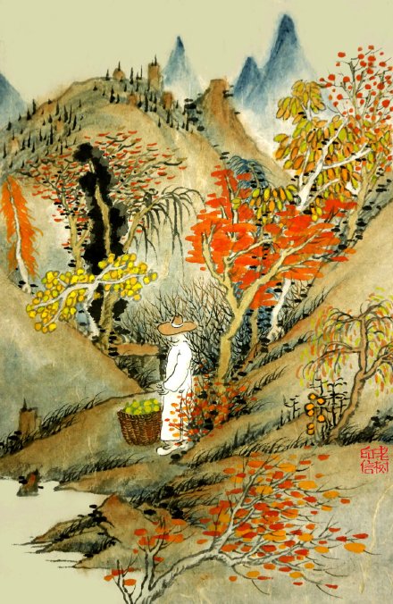 老树画画的作品