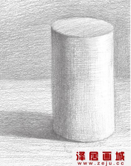 几何圆柱体素描素描教程详解