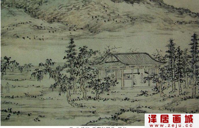 朱润德 《秀野轩图卷》