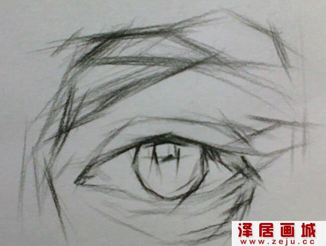 素描眼睛技巧
