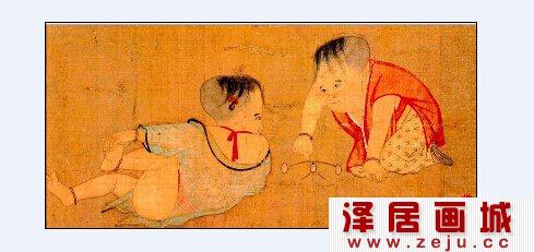 婴戏图