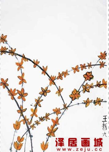 儿童画中国画美丽的花作品欣赏