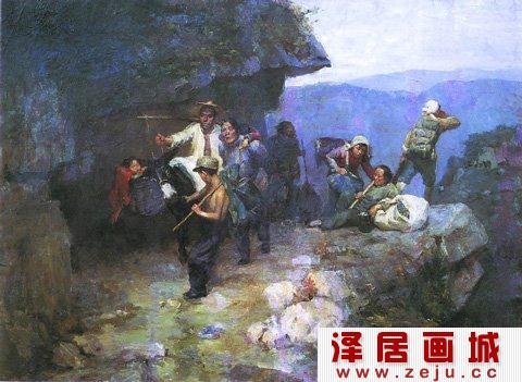 王流秋的代表作《转移》 