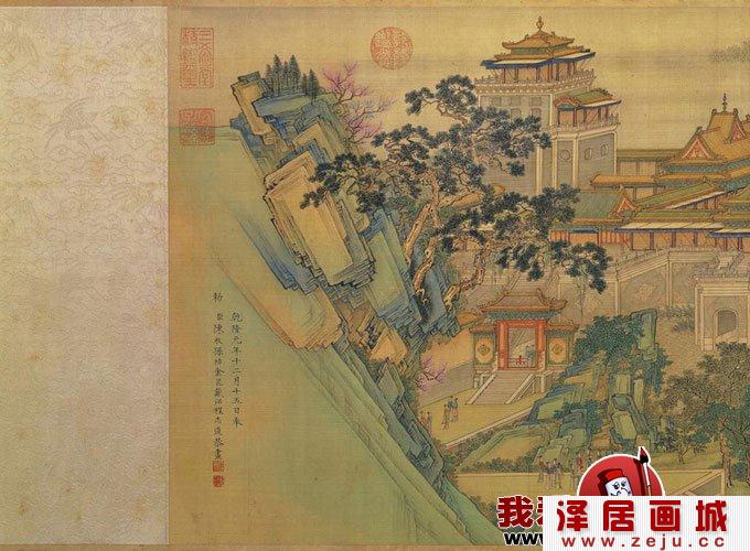 清院本《清明上河图》清代作品高清全图赏析