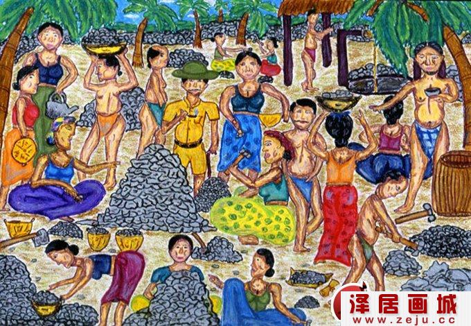 儿童画国际获奖(金奖)优秀作品图片展示（5）
