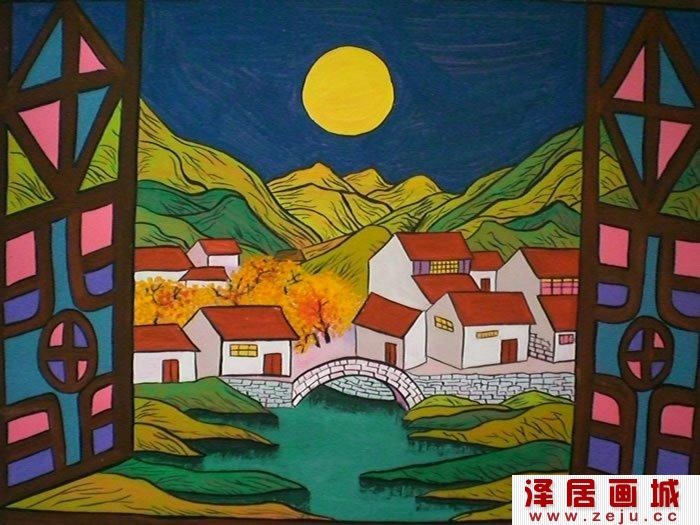 水彩画作品的创作规律与手法