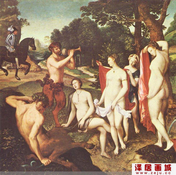 让·克卢埃裸体人物画