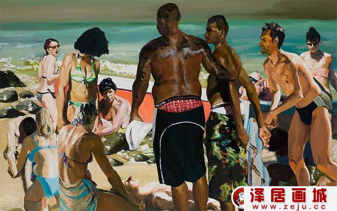 美国画家艾瑞克费舍尔油画作品