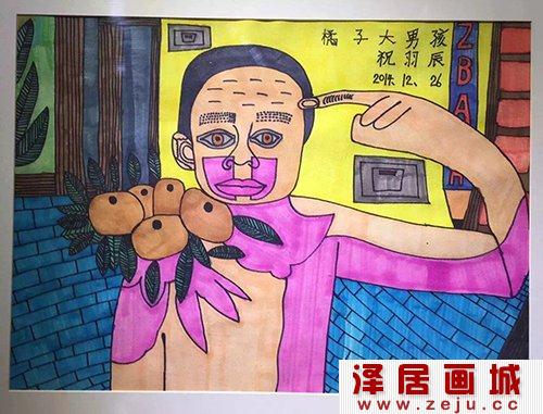 儿童绘画作品