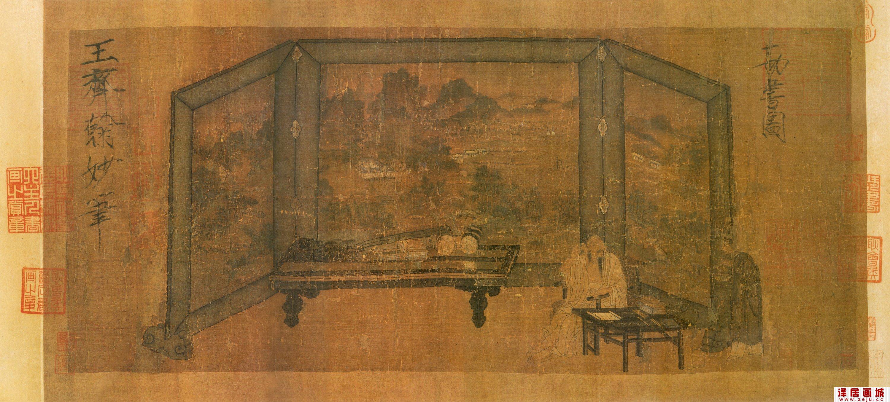 王齐翰作品勘书图