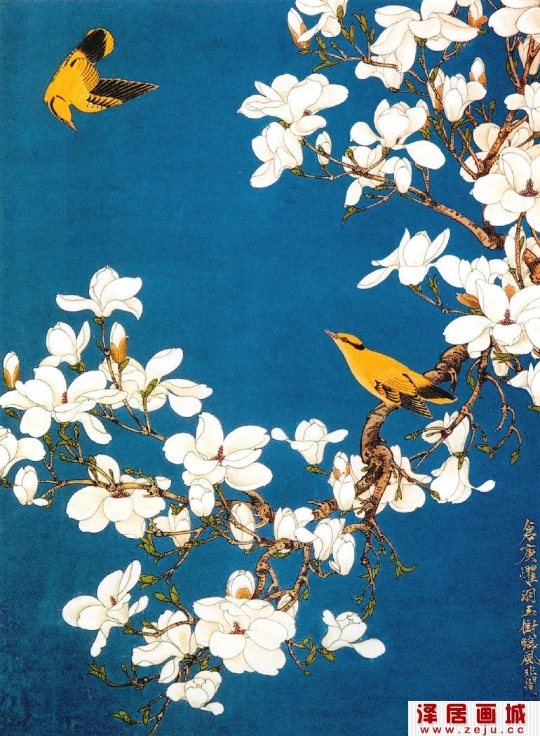 工笔花蝶图