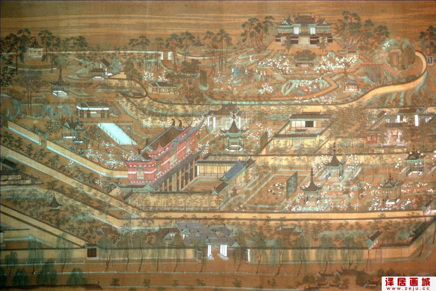 中国古代的园林绘画