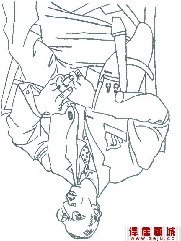 颠倒作画
