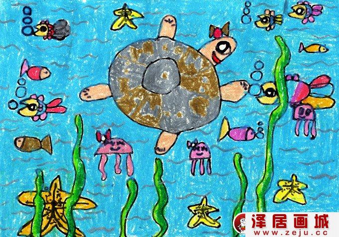 水粉人物画：巡游礼物--金鹰杯儿童画大赛参赛作品
