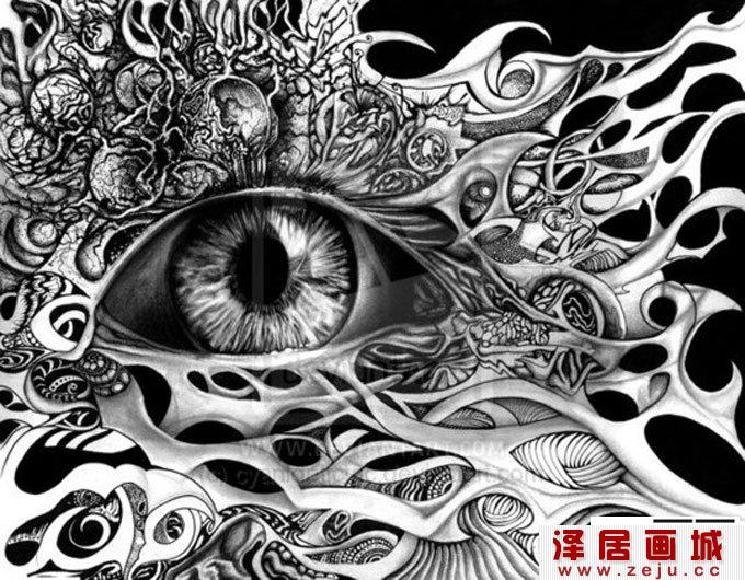 铅笔素描的巅峰之作，惊人的40副素描画作品