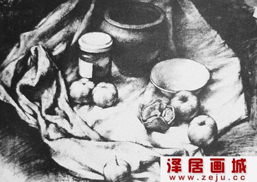 素描的质感