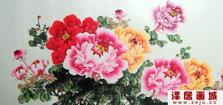 国画牡丹的绘画技法