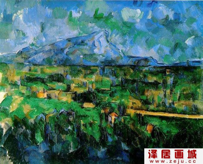 油画的色块拼接法