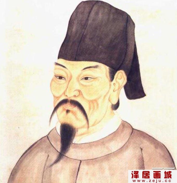 诗中有画画中有诗：大诗人王维画像