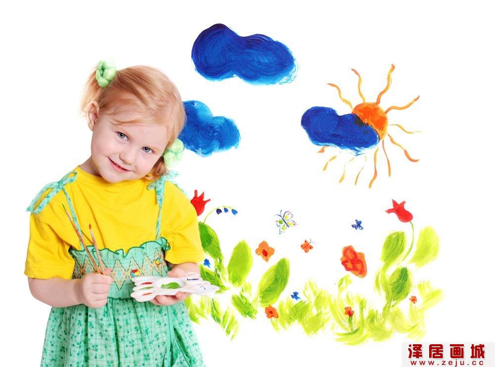 幼儿学画画