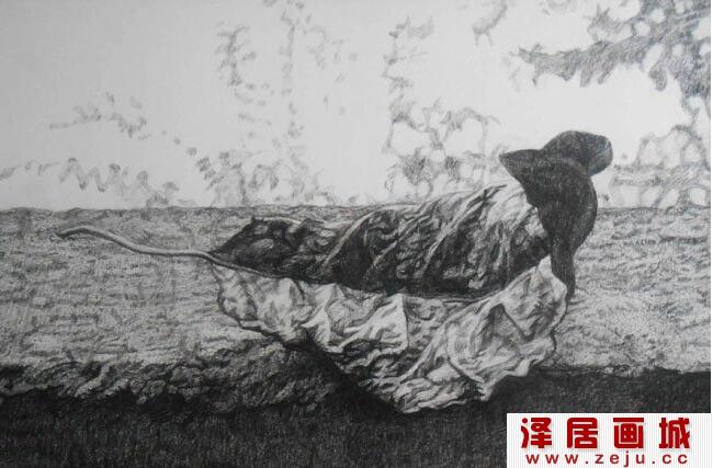 民间画家杨多思素描
