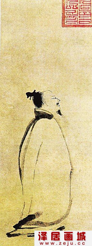 太白行吟图