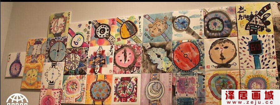 只展出优秀的儿童作品