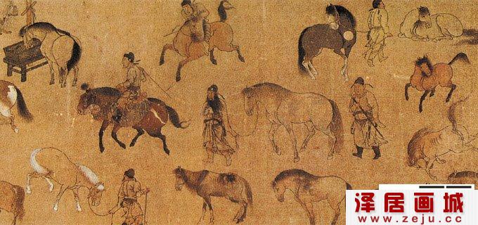 百马图 局部欣赏2