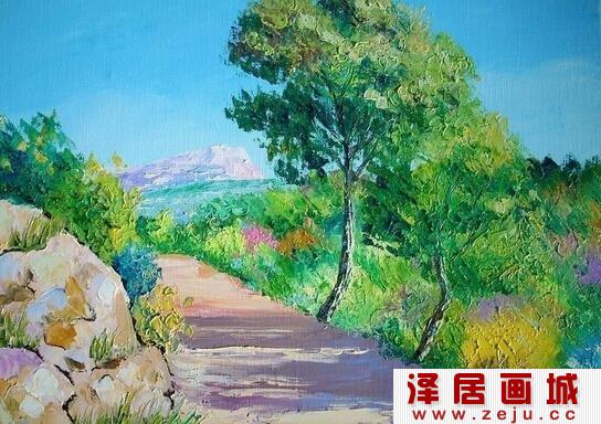 油画颜料调色需要注意的问题
