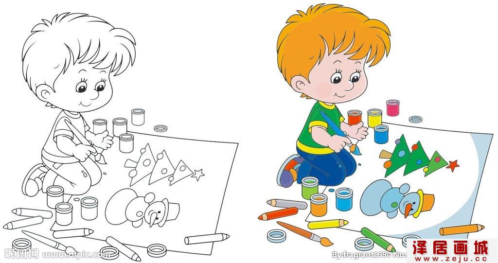 幼儿学画画能力“体验”关键