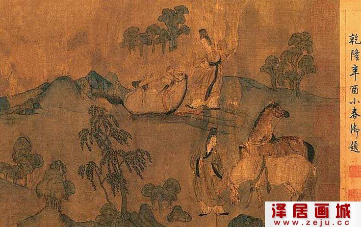 顾恺之《洛神赋图》局部高清大图01