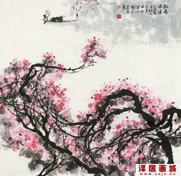 张石培水墨画