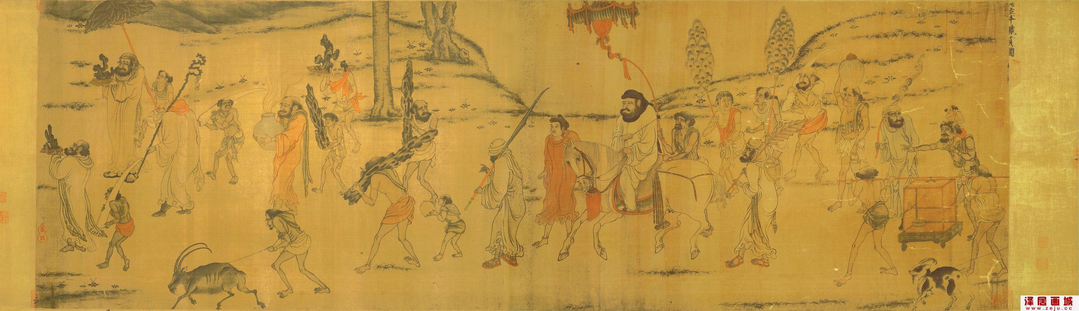 国画中的羊