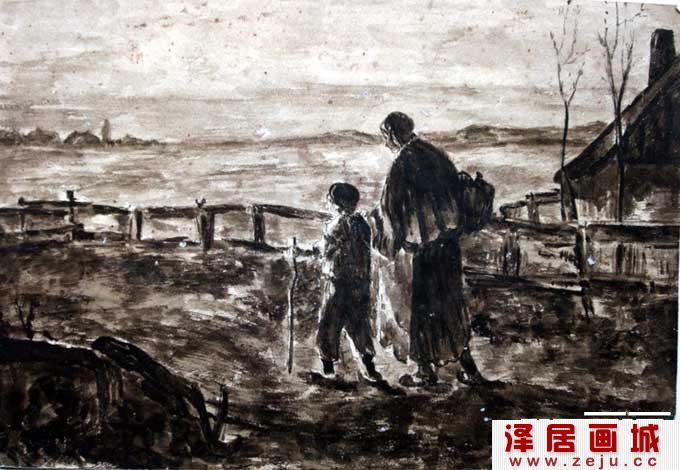 前苏联怀旧老版画欣赏：版画插画
