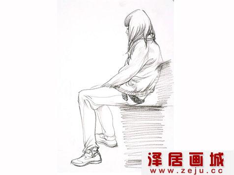 人物速写教程