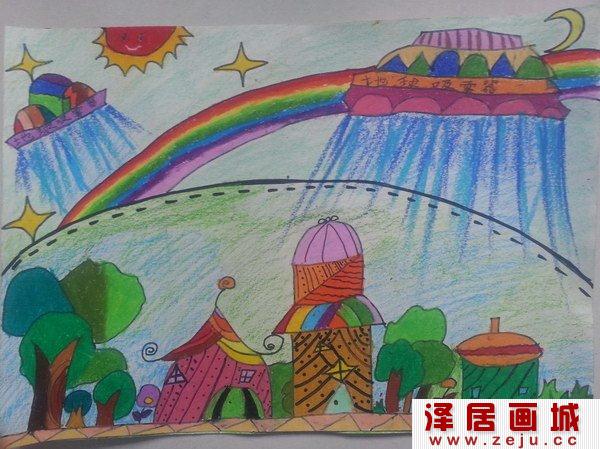 “地球一小时”儿童绘画